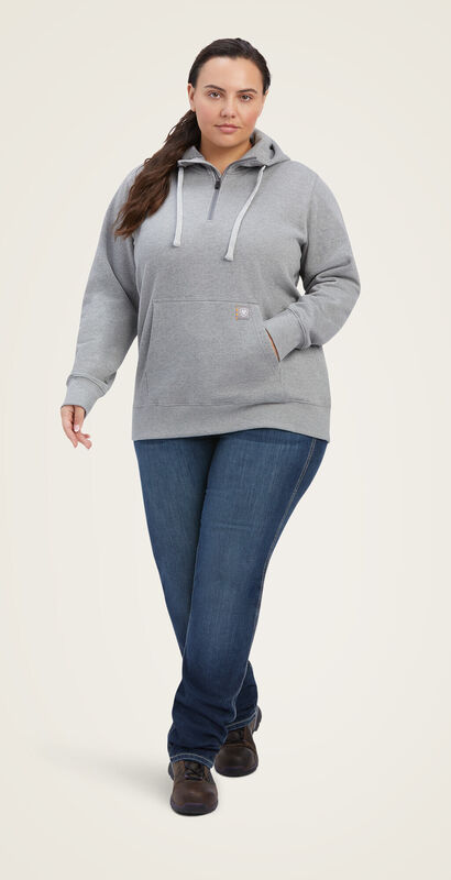 Rebar Skill Set 1/2 Zip Hoodie Full Plus